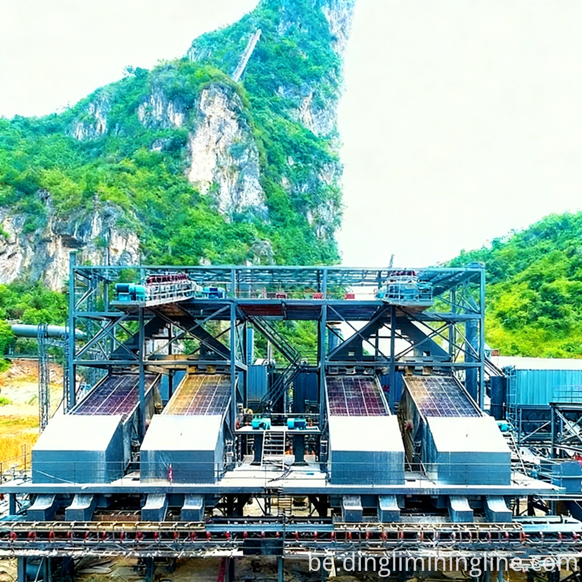 Fixed Iron Ore Crushing Plant